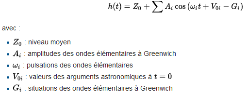 Formule harmonique